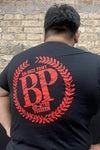 Balance Point Jiu Jitsu Program Shirt (Red on Black)