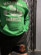 RWBB Squat Shorts (orange on black)