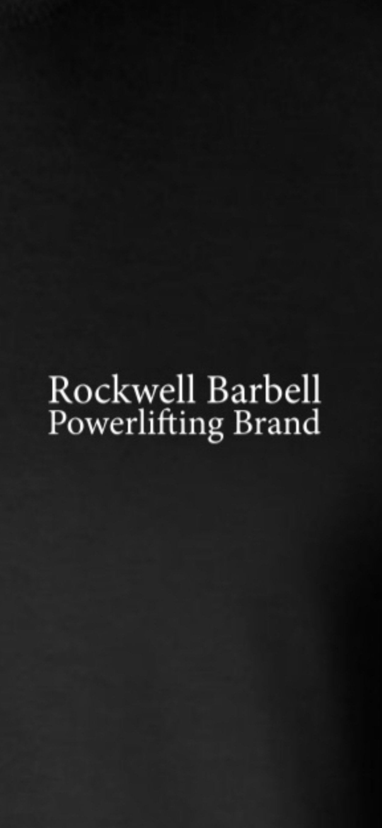 Rockwell Barbell Powerlifting Brand Shirt