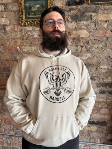 Chicago Strength Hoody (Black on Sand)