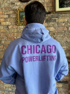 Chicago Strength Hoody (Purple on Orchid)