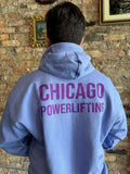 Chicago Strength Hoody (Purple on Lavender)