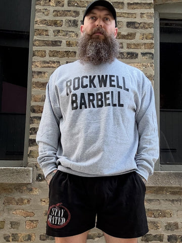 Rockwell Barbell Sweatshirt (Grey)