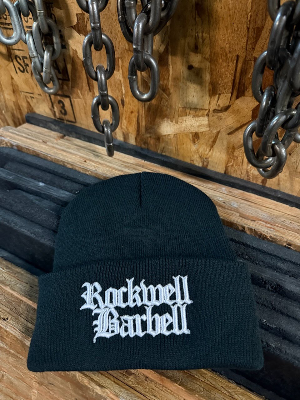 RWBB Stocking Caps (White on Black)
