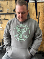 Chicago Strength Hoody (Mint Green on Charcoal)