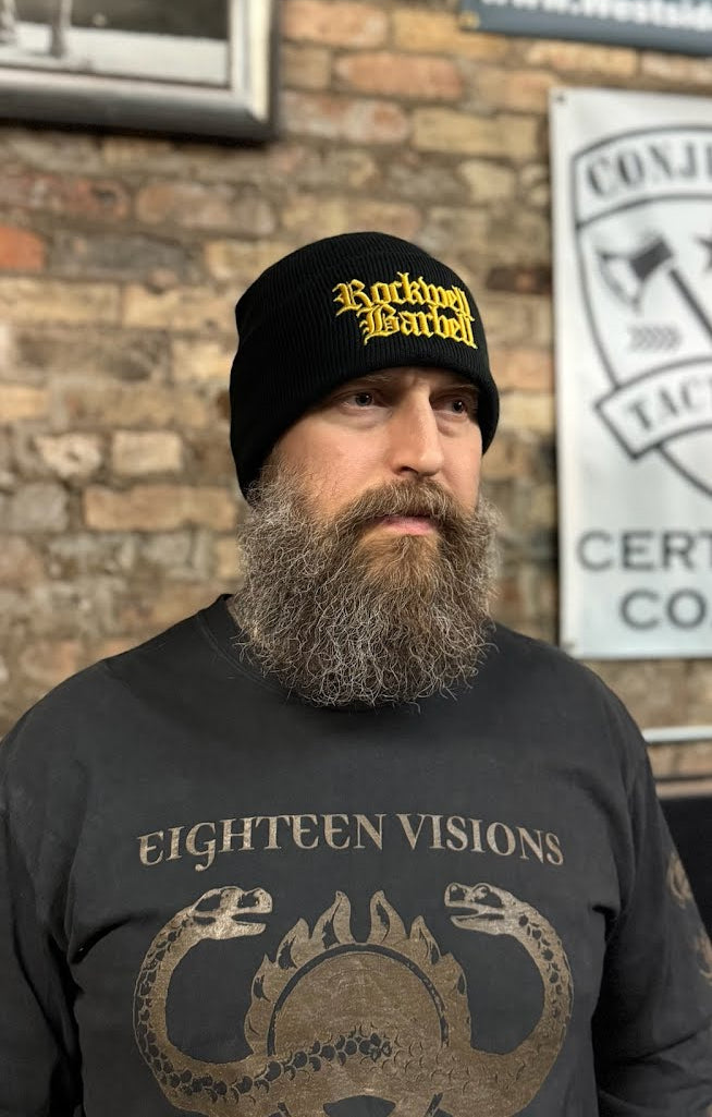 RWBB Stocking Caps (Yellow on Black)