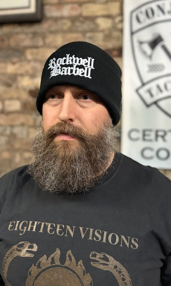 RWBB Stocking Caps (White on Black)