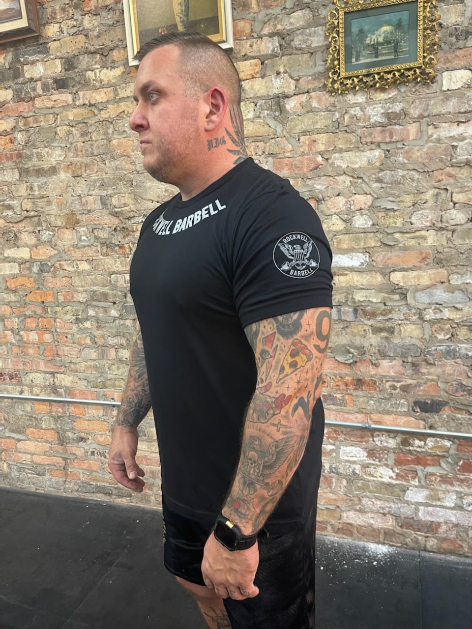 Competition Shirt (Silver on Black)