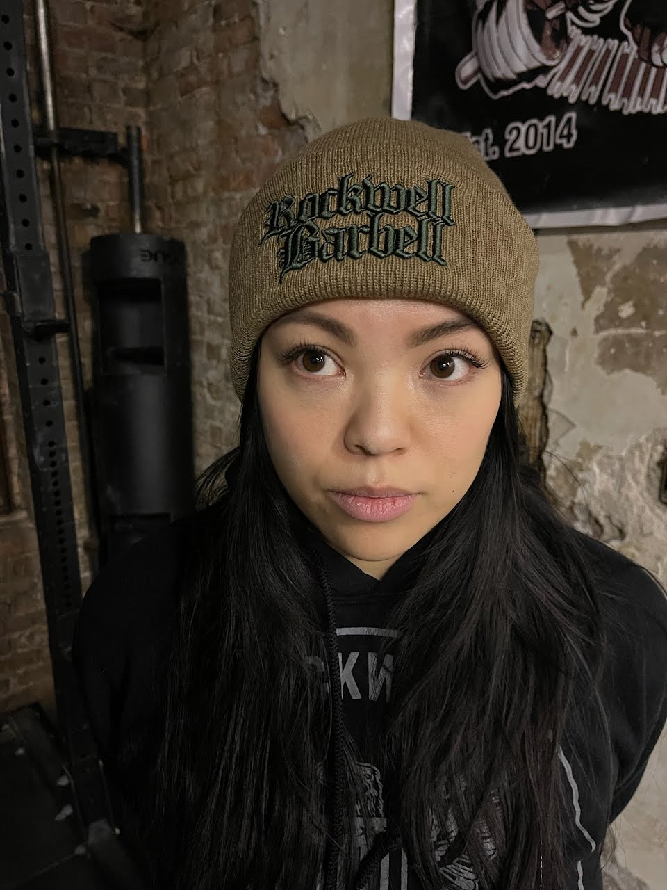 RWBB Stocking Cap (Army Green on Brown)