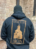 Church Of Iron Pullover (Brown on Black)
