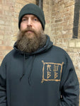 Church Of Iron Pullover (Brown on Black)