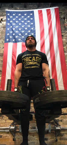 Chicago Strongman Athletic Shirt