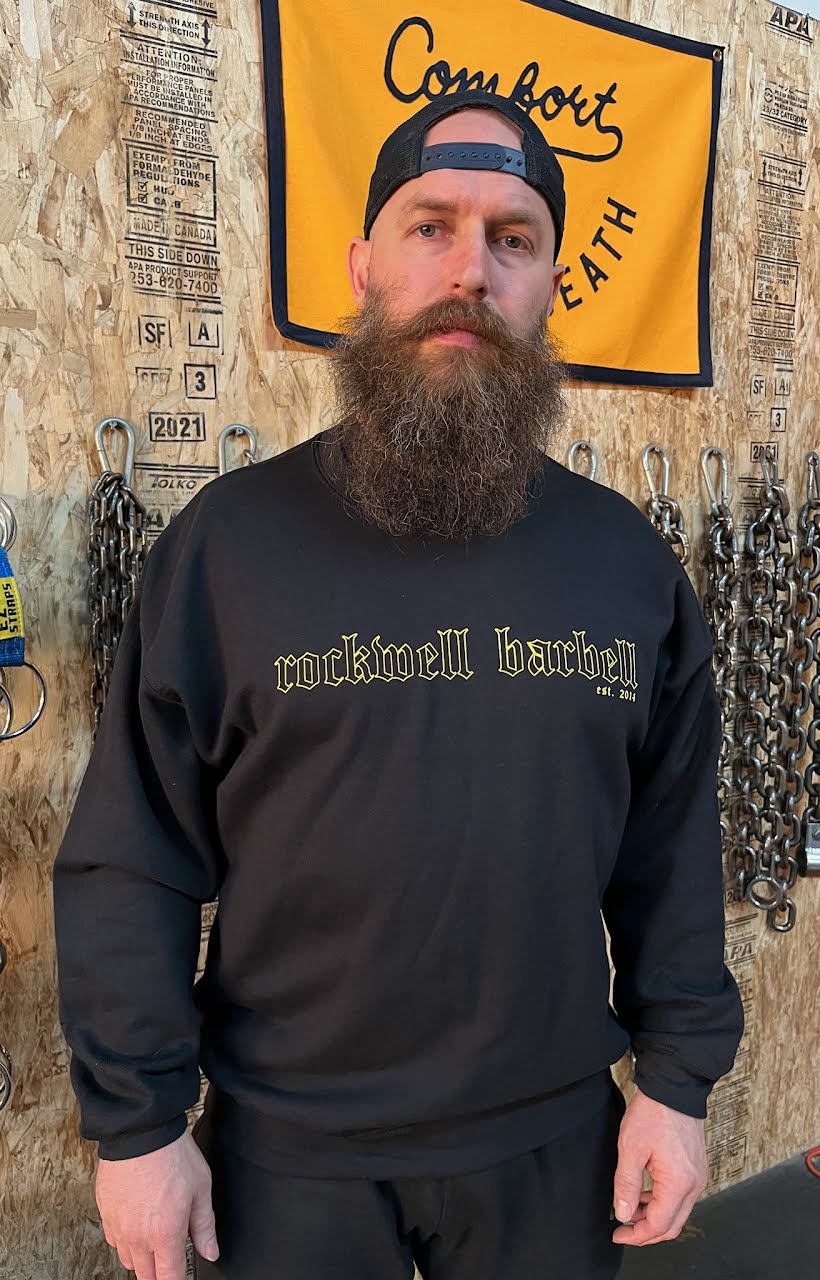 Established Crew Neck (Black and Yellow)