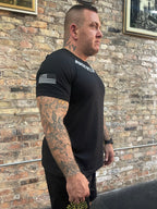 Competition Shirt (Silver on Black)