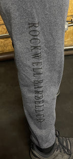 Black on Grey RWBB Jogger Pants