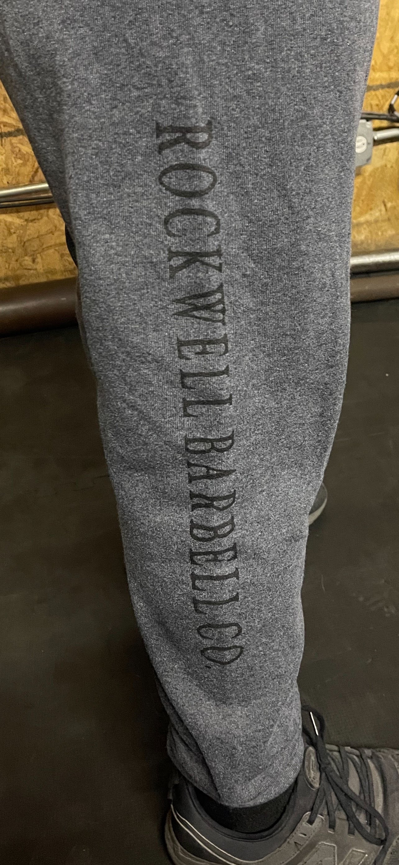 Black on Grey RWBB Jogger Pants