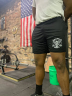 RWBB Squat Shorts (Grey on Black)